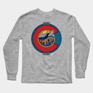 Colorado Badge - Color Long Sleeve T-Shirt